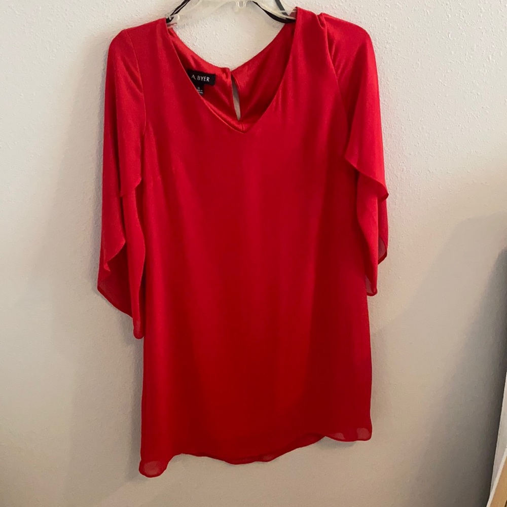 A. Beyer red dress